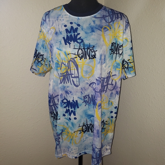 Mens Fresh Prints of Belair Graffiti Graphic Tee - Picture 2 of 11